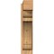 Ekena Millwork Olympic Block Smooth Outlooker, Western Red Cedar, 7 1/2"W x 24"D x 32"H OUT08X24X32OLY05SWR - alternate 2